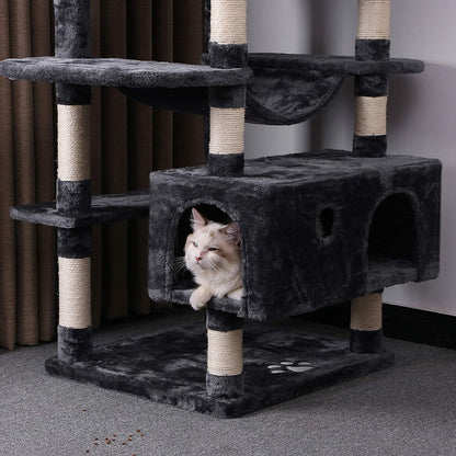 Ultimate Large Cat Tree - Luxury Climbing Oasis for Your Feline Friends