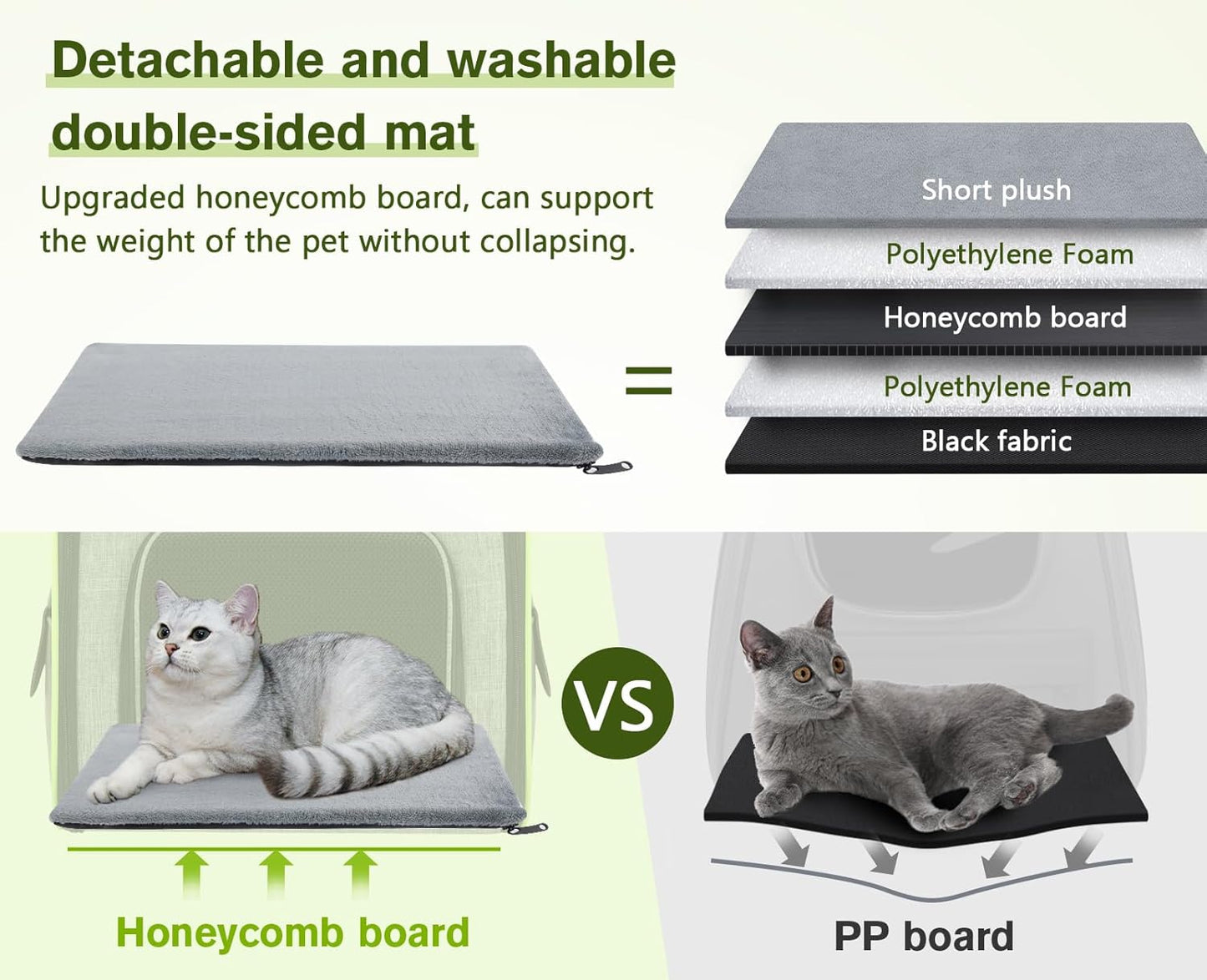 Ultimate Expandable Pet Carrier Backpack for Small Dogs and Cats - Perfect for Hiking, Travel, and Outdoor Adventures!