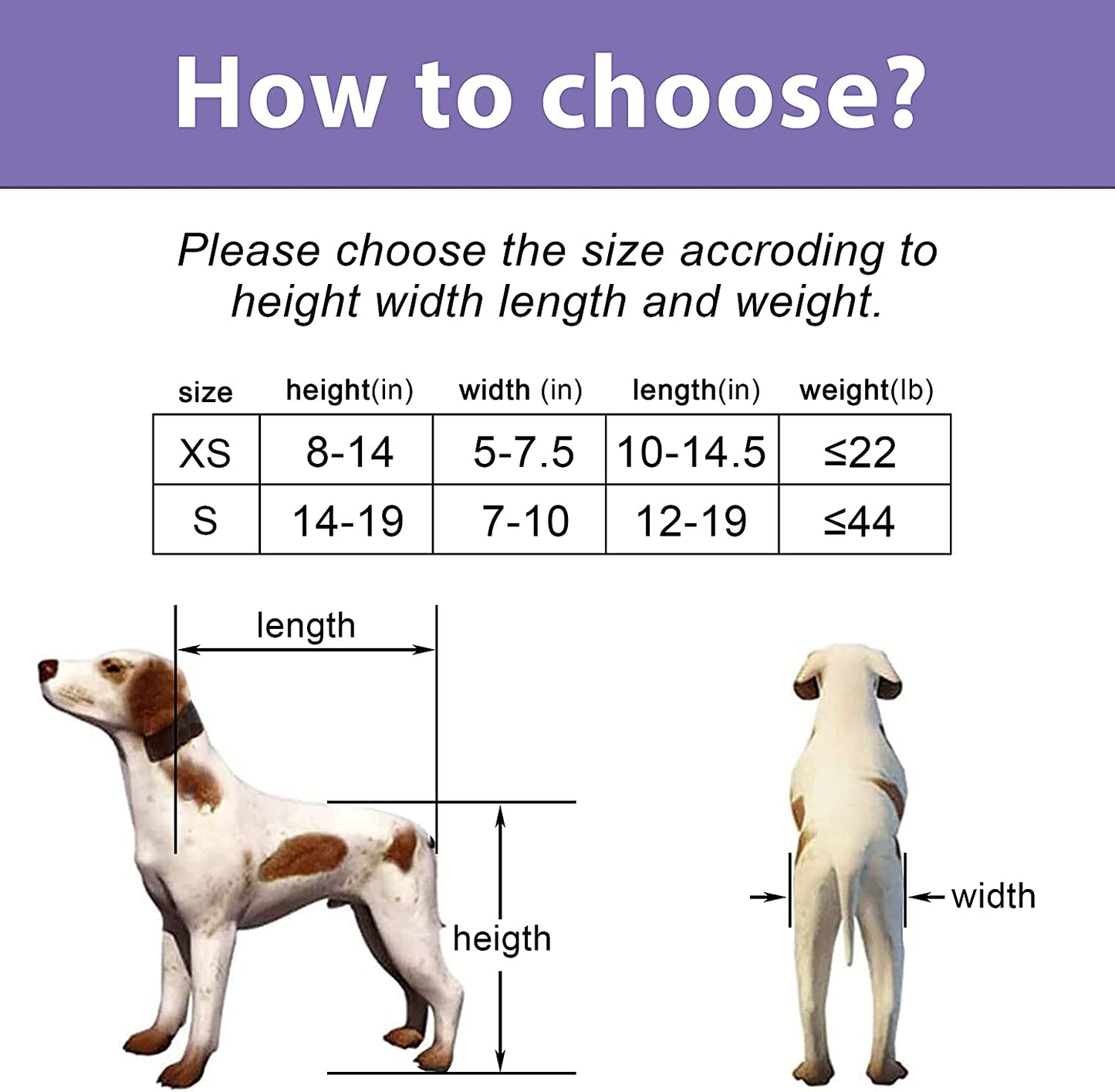 Premium Adjustable Dog Wheelchair for Disabled Hind Legs – Enhanced Mobility for Small Pets (XS-A)