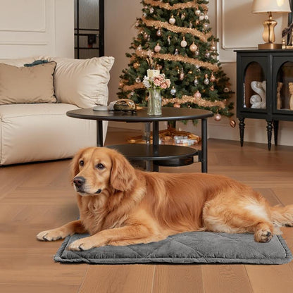 [Black Friday] Mora Pets Self-Heating Cat Bed Self-Heating Cat Mat Thick Thermal Pet Tabletop 24 X 18 Inches with Sensor Cover Machine Washable Ultra-Warm Mat for Outdoor and Indoor Cats and Small Dogs