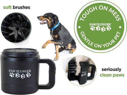 Paw Plunger: Effortless Dog Paw Cleaner - Essential Portable Washer for Medium Dogs - Keep Your Home Clean!