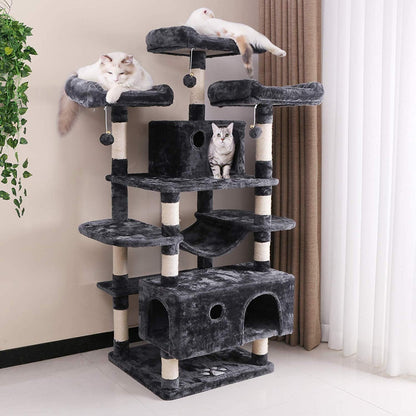 Ultimate Large Cat Tree - Luxury Climbing Oasis for Your Feline Friends