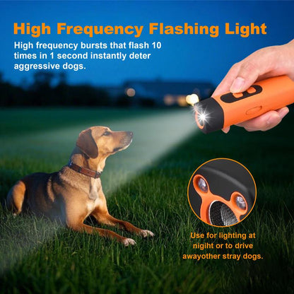Humane Ultrasonic Dog Barking Deterrent Device - 2025 Model, 32-Foot Range, Perfect for Indoor & Outdoor Use, Effective Solution for Stubborn Barking